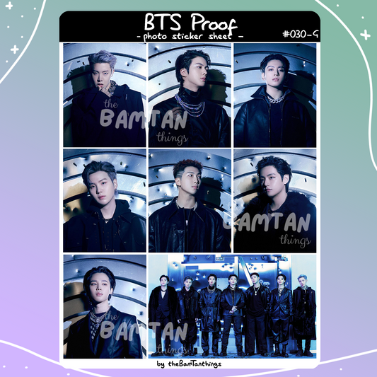 BTS Catchphrase Sticker Sheet – Le Petit Elefant